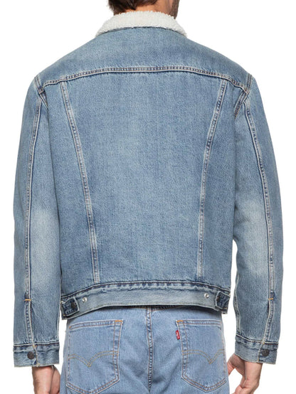 Chaqueta Trucker con forro Sherpa